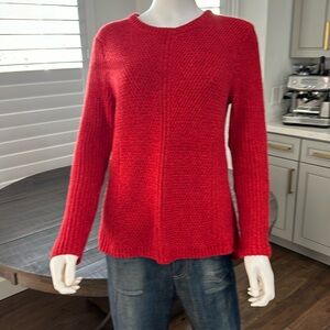 Madewell red medium sweater